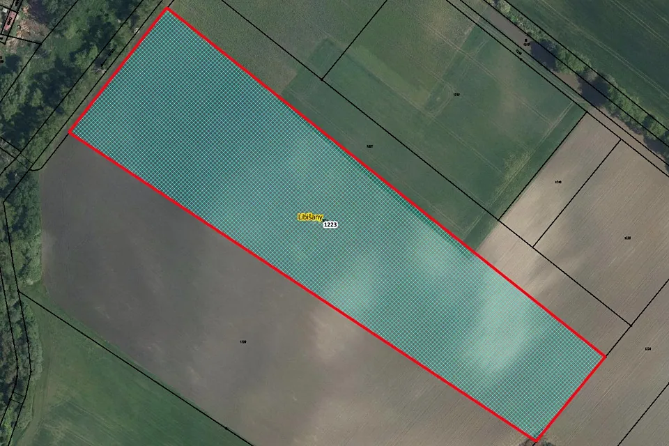 Prodej pole 34743 m²